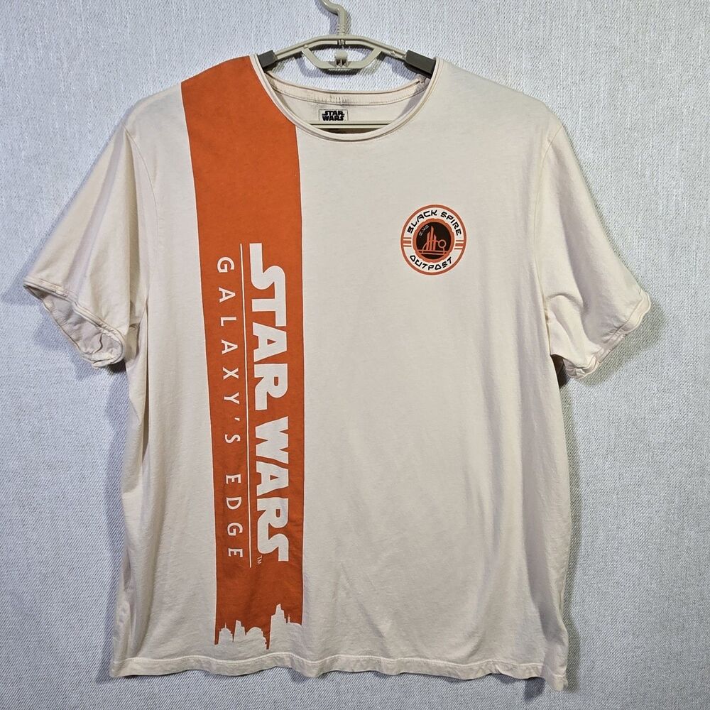 Disney Parks Star Wars Galaxy's Edge Black Spire Outpost T-Shirt Adult 2XL XXL